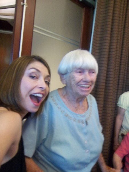 Melonie and Oma