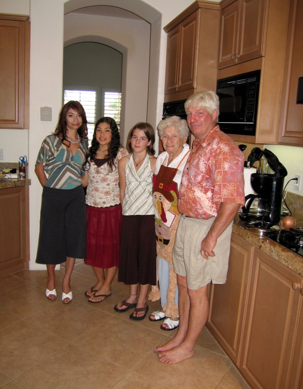 Thanksgiving Kitchen Portrait